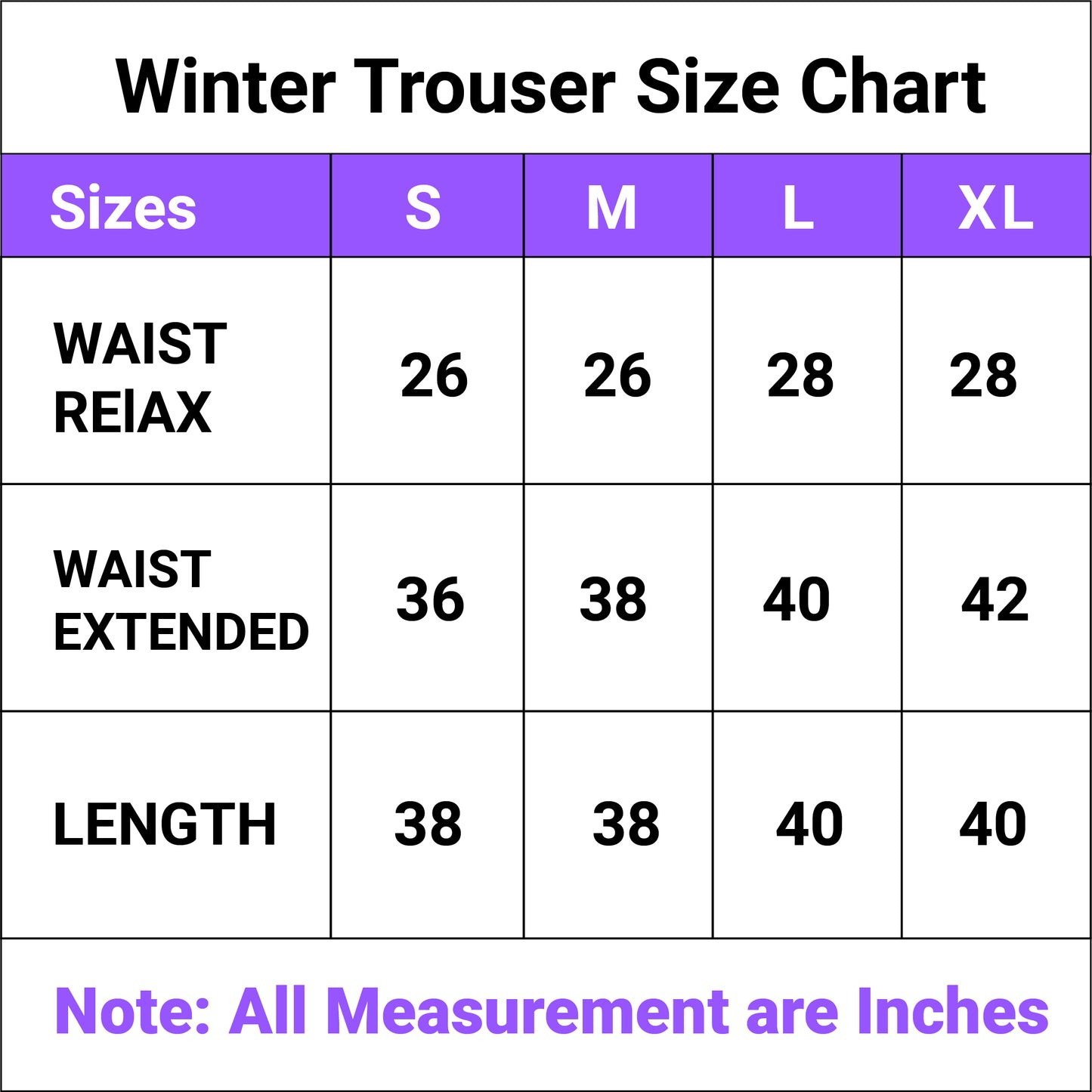 Winter Trouser - Sweet Dream
