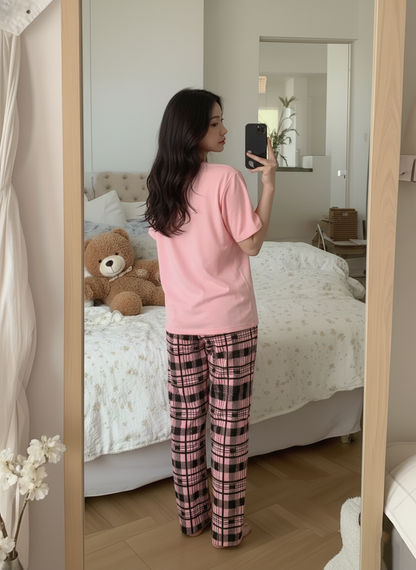 Good Girl Printed Half Sleeve Night Suit (7-16 Years)