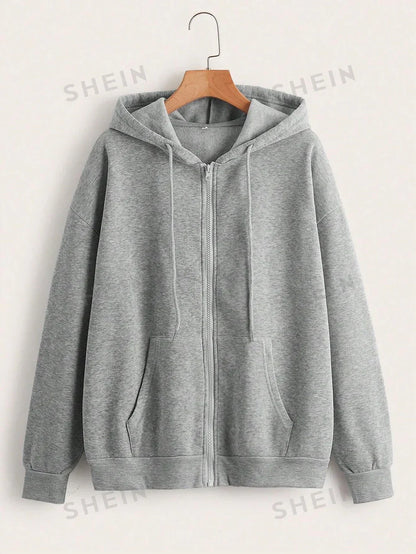 Winter Zipper Hoodie For Women
