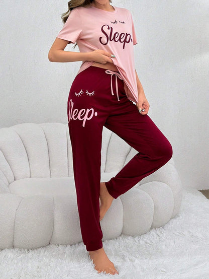 Sleepy Eyes Printed Night Suit