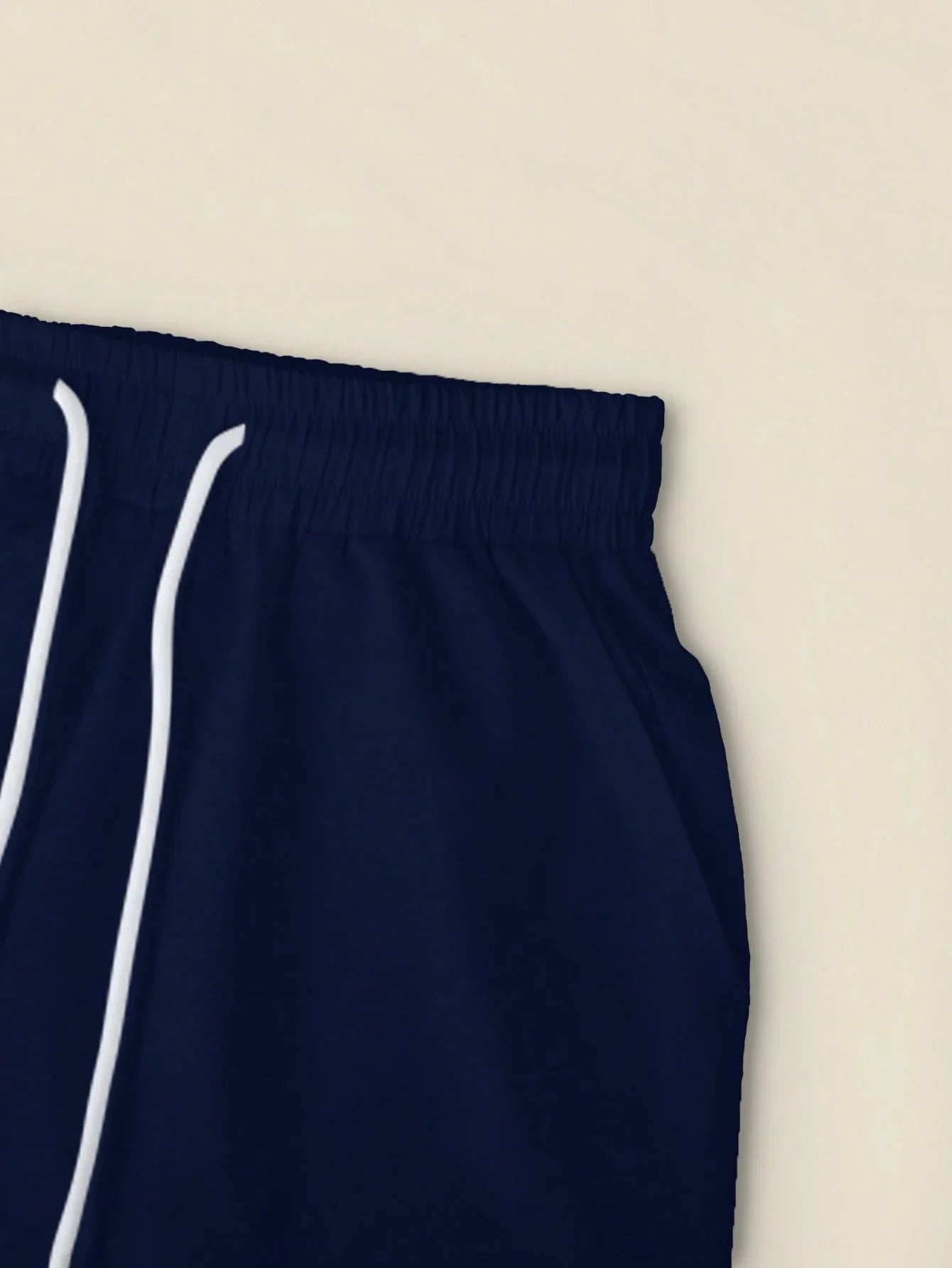 Navy Blue Stripe Printed Night Suit