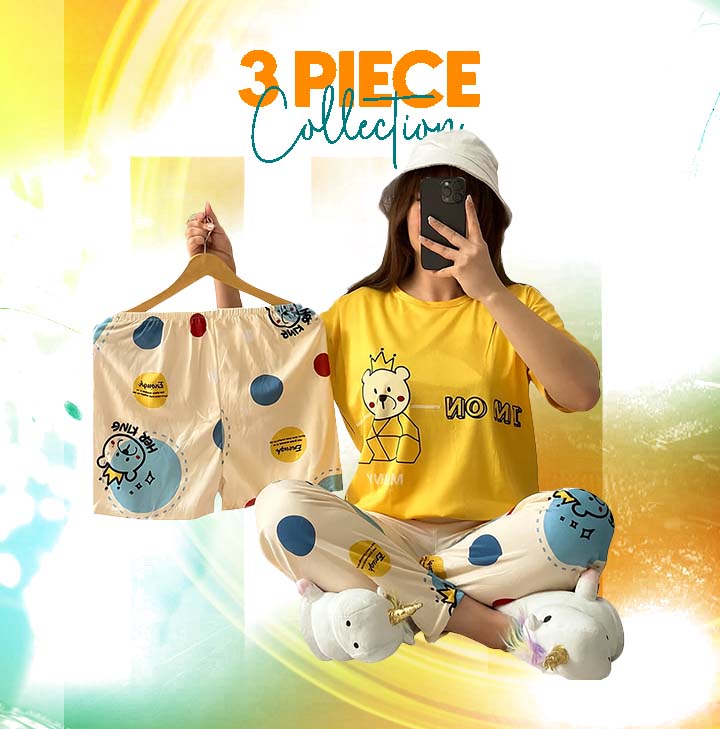 3 Piece Nightwear
