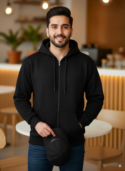 Winter Zipper Hoodie For Men