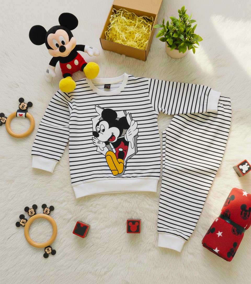 Mickey Mouse Printed Kids Winter Suit (Each)