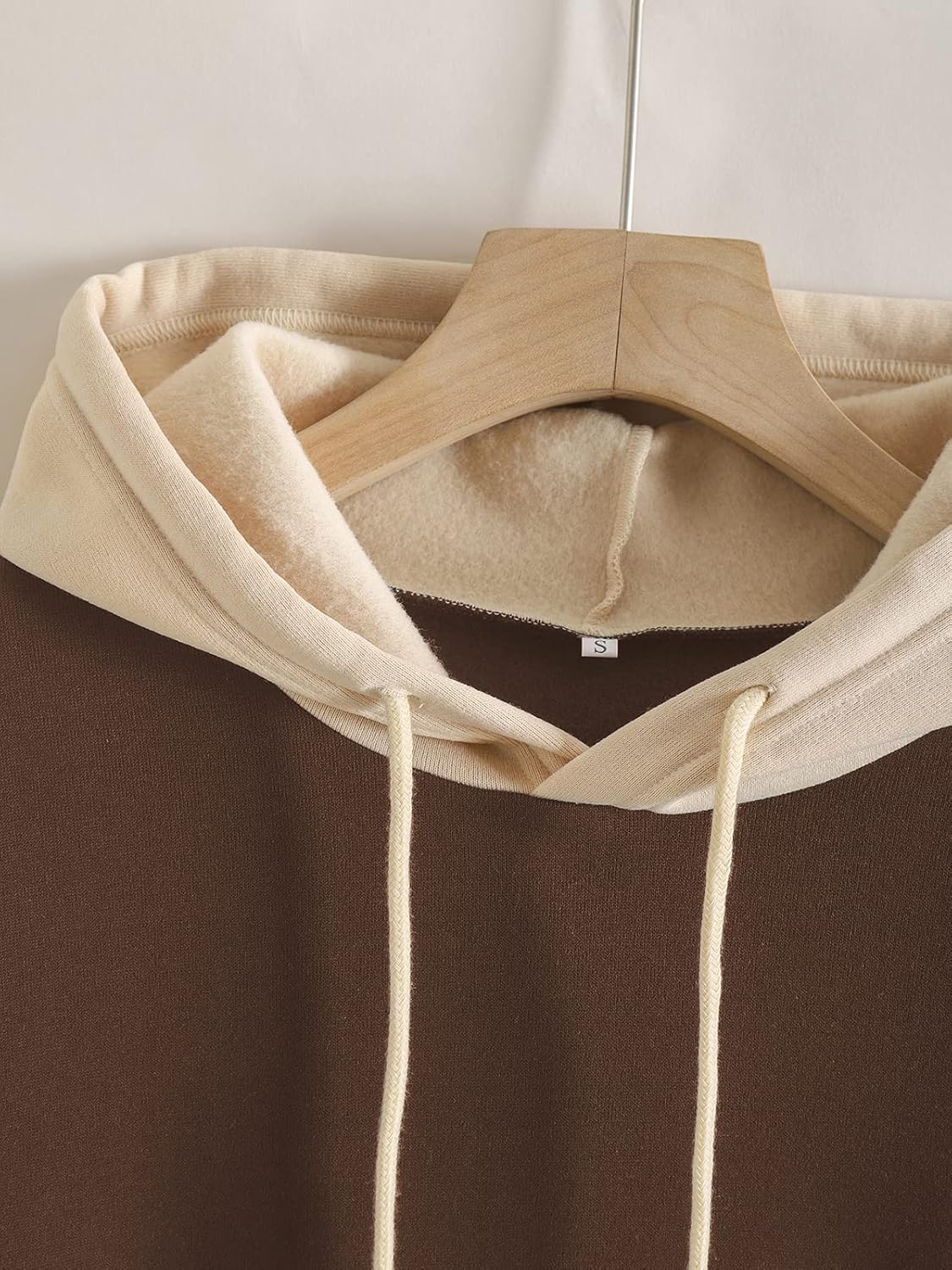 Winter Coffee With Cream Basic Hoodie For Men