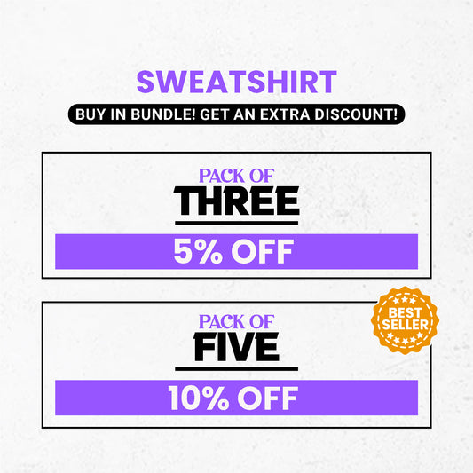 Sweatshirts Bundle (Extra Discount)