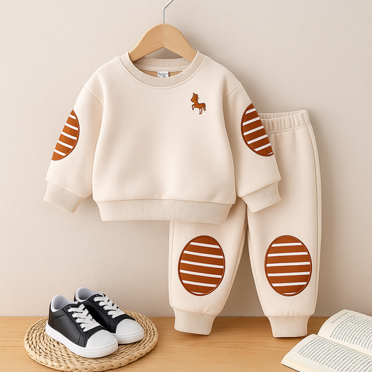 Horse Printed Kids Winter Suit (Each)
