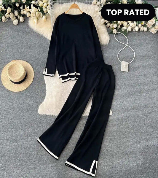 Winter Full Sleeve With Plazzo 2 PCs Co-Ord Set