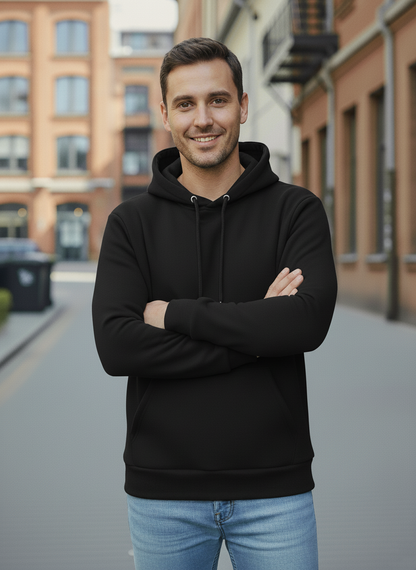 Winter Basic Hoodie For Men