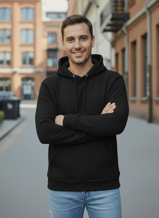 Winter Basic Hoodie For Men