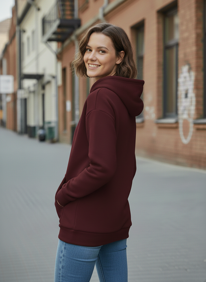 Winter Basic Hoodie For Women