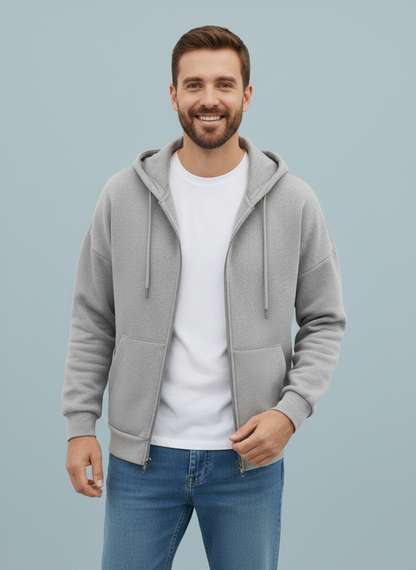 Winter Zipper Hoodie For Men