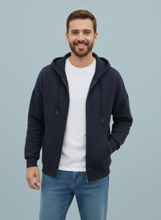 Winter Zipper Hoodie For Men
