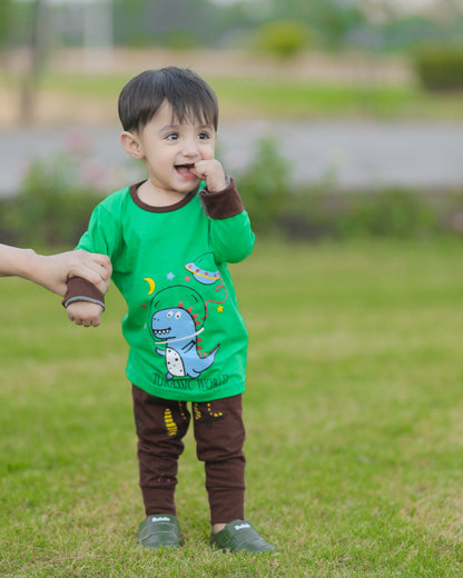 Green Dinosaur Kids Suit (Each)