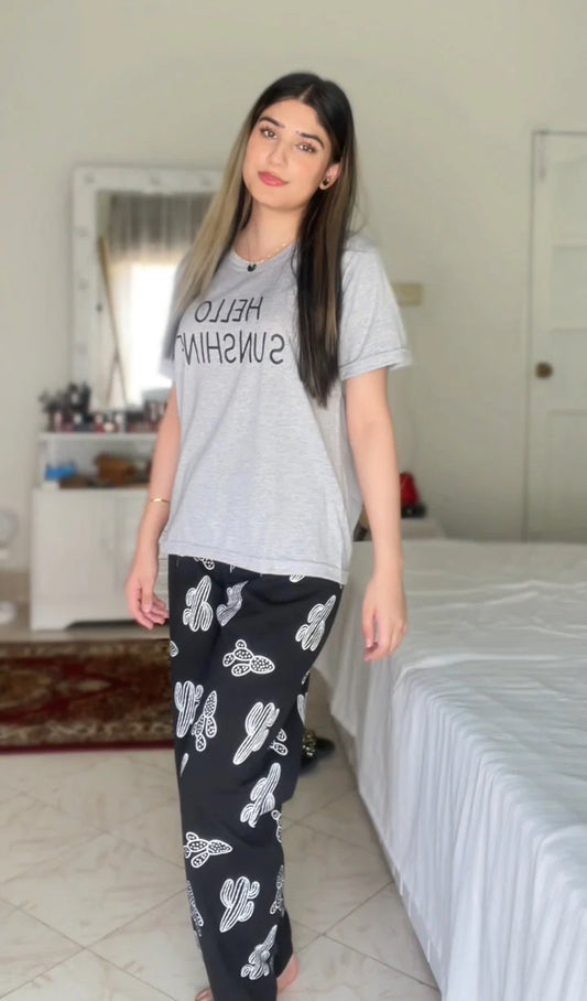 Sunshine Printed Night Suits