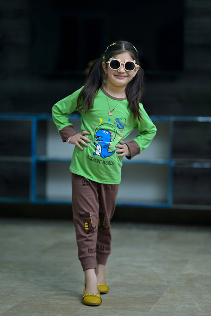 Green Dinosaur Kids Suit (Each)