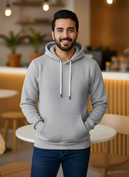 Winter Basic Hoodie For Men