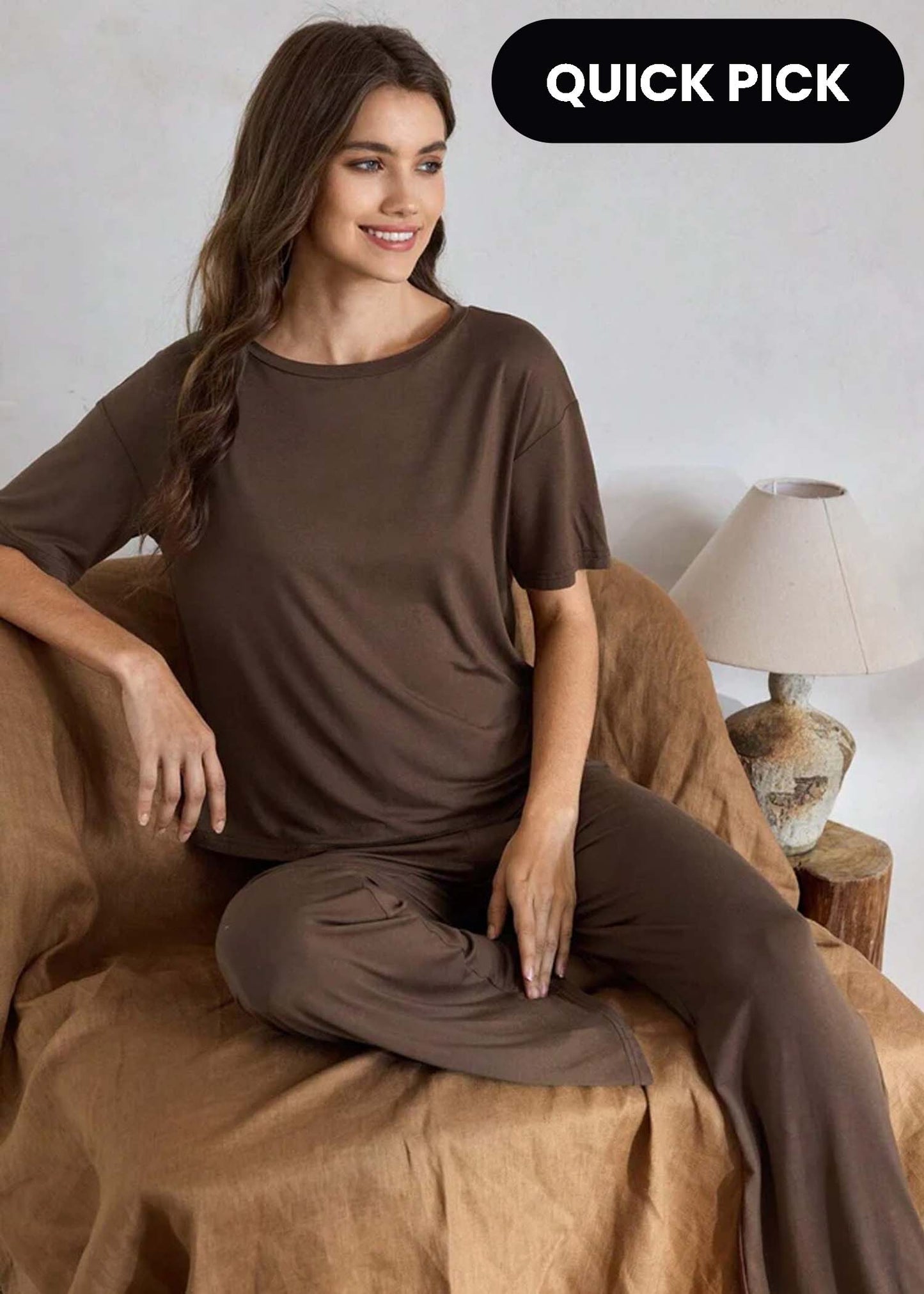 Plain Stylish Night Suit