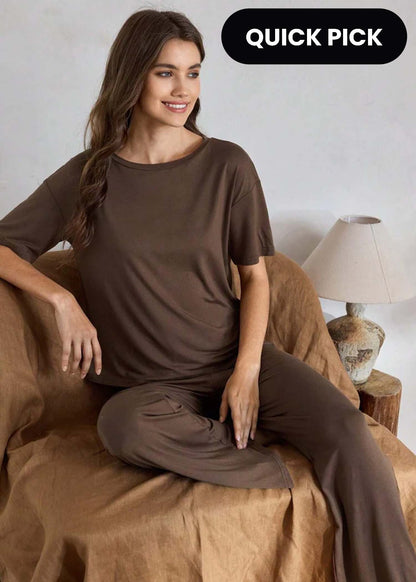 Plain Stylish Night Suit