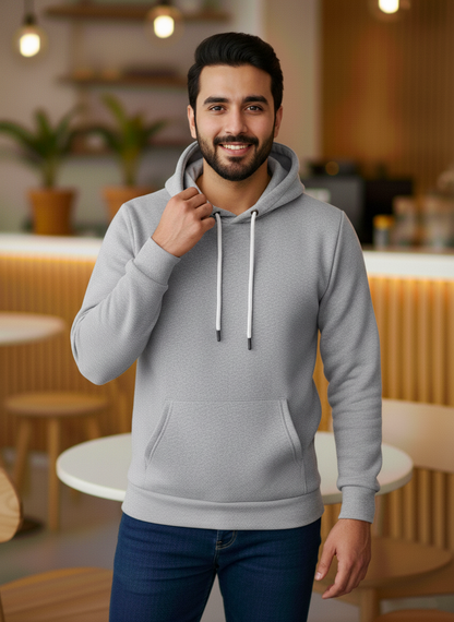 Winter Basic Hoodie For Men