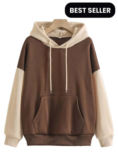 Winter Coffee With Cream Basic Hoodie For Men