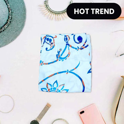 Trouser - Ring flower printed