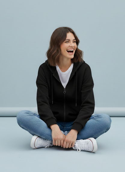 Winter Zipper Hoodie For Women