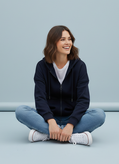 Winter Zipper Hoodie For Women